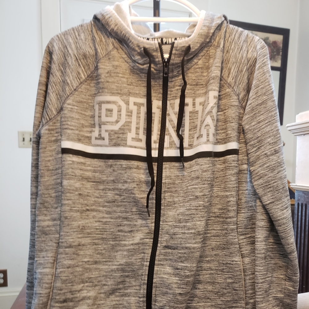 Zip up hooded sweater